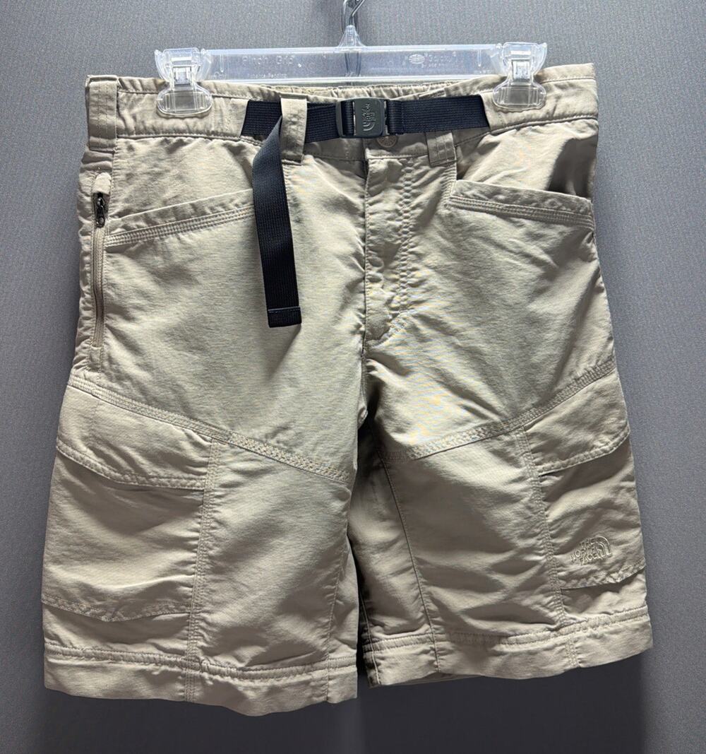 The North Face Men's Nylon Biege 9 in Cargo Shorts Sz Small